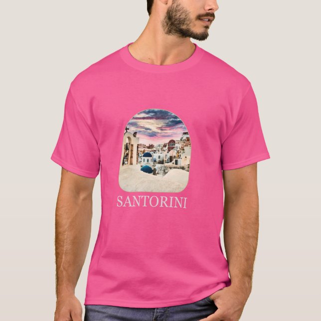 Greece Santorini T-Shirt (Front)