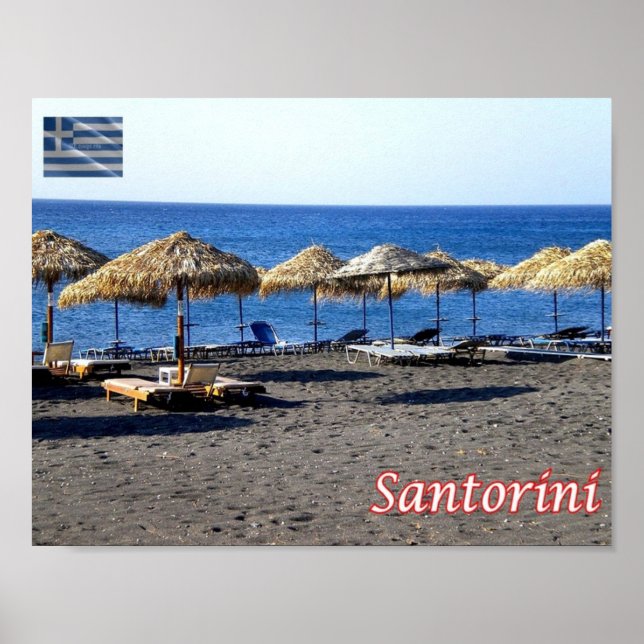 Greece - Santorini - Thera - Thira - Poster (Front)