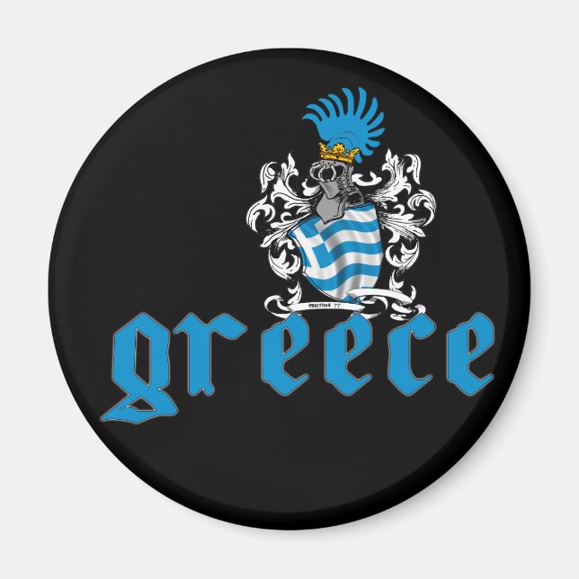 Greece Shield Magnet (Front)