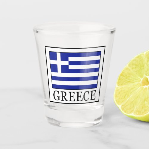 Greece Shot Glass
