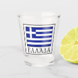 Greece Shot Glass at Zazzle