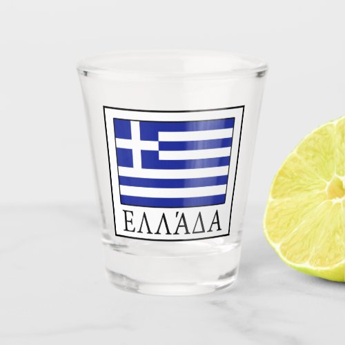 Greece Shot Glass