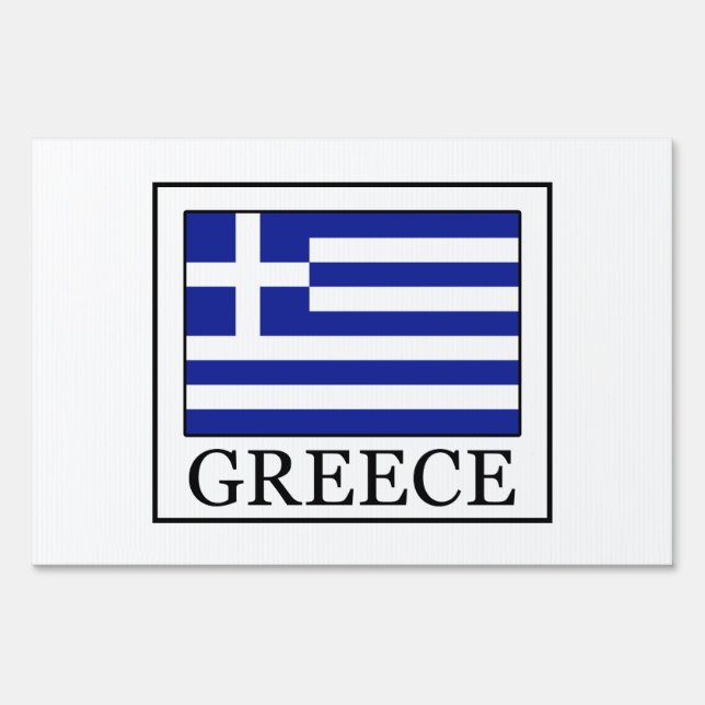 Greece Sign (Front)