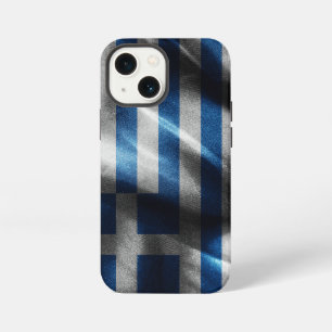 Greece silk flag iPhone 13 mini case