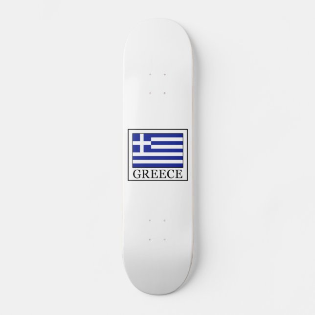 Greece Skateboard Deck (Front)