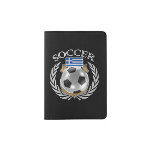 Greece Soccer 2016 Fan Gear Passport Holder
