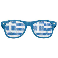Greece Sunglasses & Party Shades / Greek flag