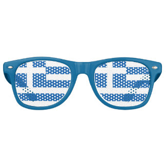 Greece Sunglasses & Party Shades / Greek flag
