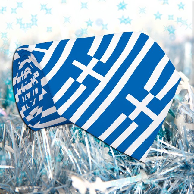 Greece Ties, business fashion, Greek Flag Neck Tie (Creator Uploaded)