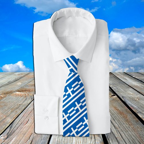 Greece Ties fashion Greek Flag business Neck Tie