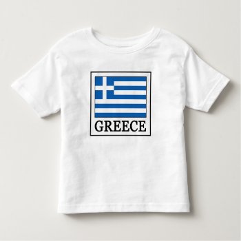 Greece Toddler T-shirt by KellyMagovern at Zazzle