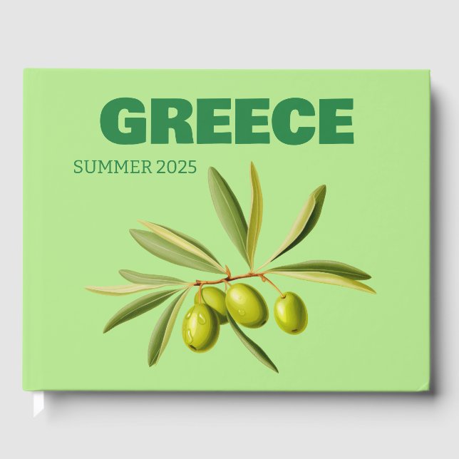 Greece travel coffee table book (Front)
