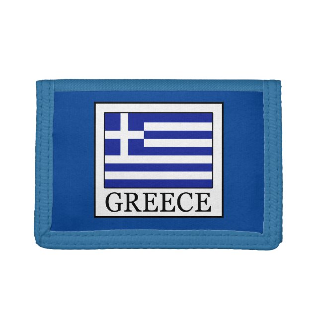 Greece Tri-fold Wallet (Front)
