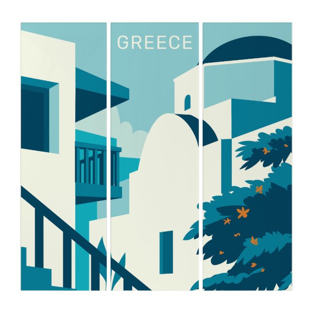 Greece Triptych (Front)