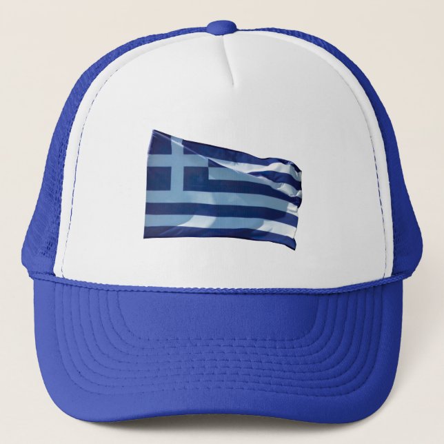 Greece Trucker Hat (Front)