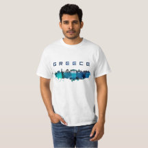 Greece Tshirt skyline