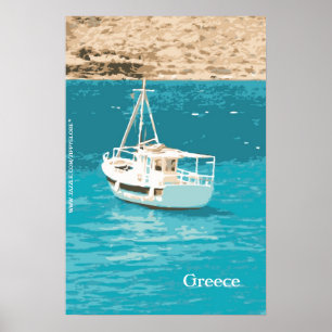 Greece Wall Poster