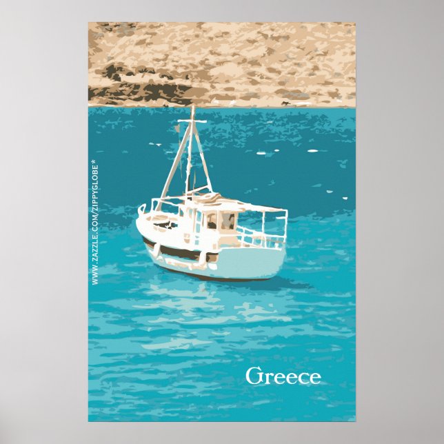 Greece Wall Poster (Front)