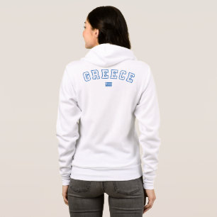 Greece With Flag Hoodie