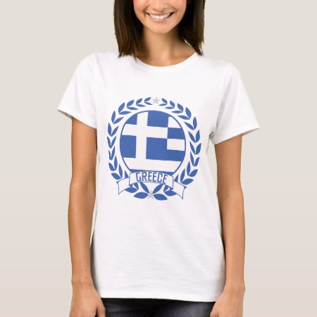 Greece Wreath T-shirt