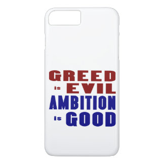 Greed and Ambition iPhone 8 Plus/7 Plus Case