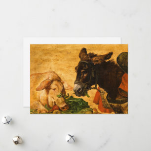 Greedy and Lazy, Moderate and Industrious  Holiday Card