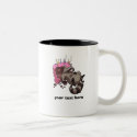 Greedy Raccoon Cake Thief Cartoon With Caption