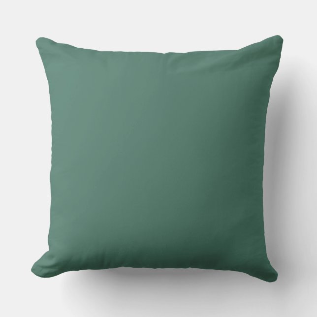 greeen throw pillow (Front)