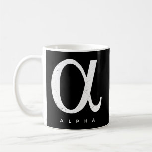 Greek Alpha Coffee Mug