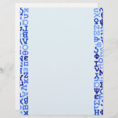 Greek alphabet (Front/Back)