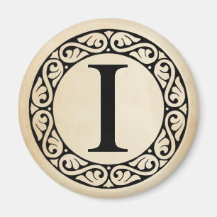 Greek Alphabet Letter Iota Magnet