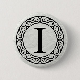 Greek Alphabet Letter Iota Pinback Button
