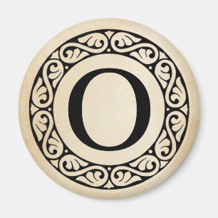 Greek Alphabet Letter Omicron Magnet