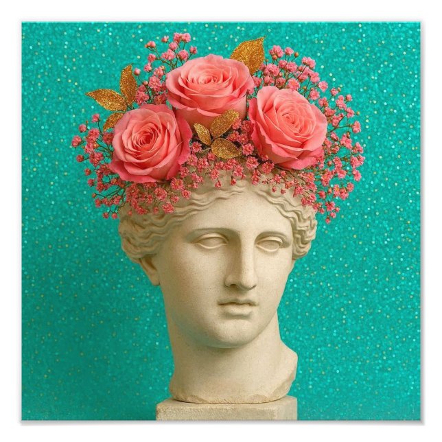 Greek Ancient Poster Print. (Front)