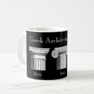 Greek Architectural Orders: Column Capitals Coffee Mug