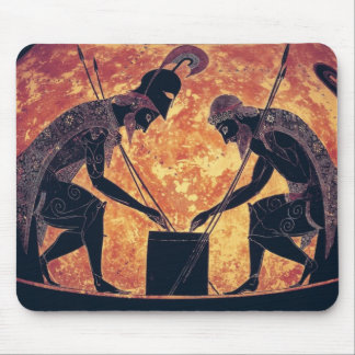 Greek Art: Achilles and Ajax Mouse Pad