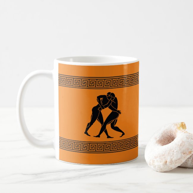 Greek Art - Will Wrestle for Coffee Mug