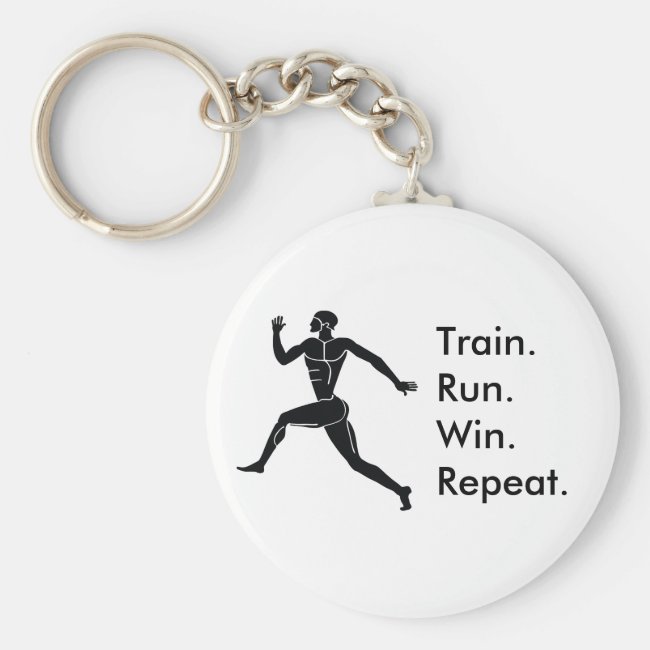 Greek Athlete Running Winning Formula