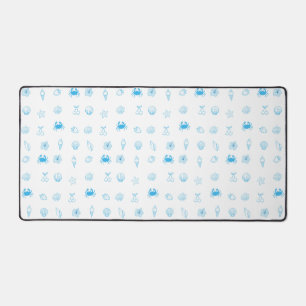  Greek Beach Minimalist Desk Mat