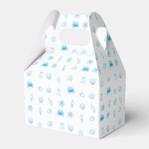 Greek Beach Minimalist Favor Boxes
