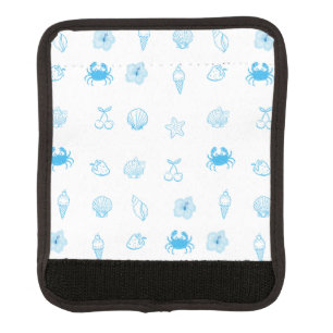 Greek Beach Minimalist Luggage Handle Wrap