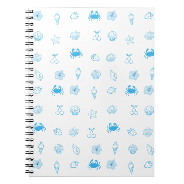 Greek Beach Minimalist Notebook (Front)