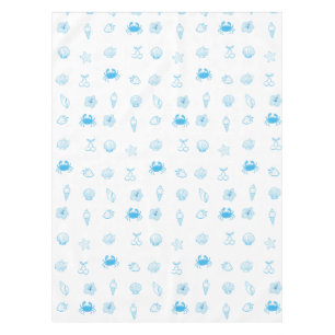 Greek Beach Minimalist Tablecloth