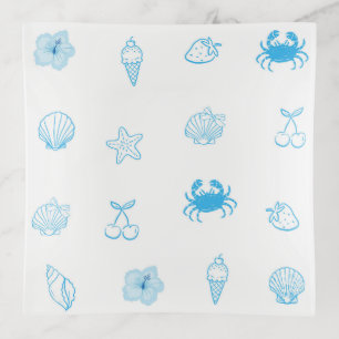 Greek Beach Minimalist Trinket Tray