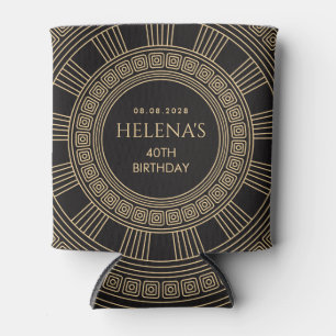 Greek birthday party with CUSTOM COLORS Can Cooler