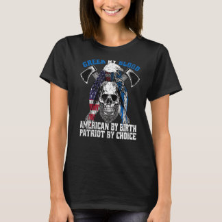 Greek By Blood American By Birth Patriot By Choice T-Shirt