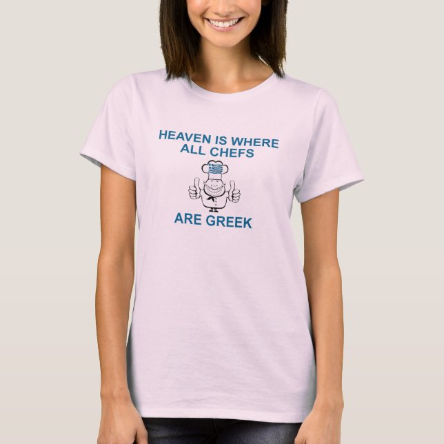 Greek Chefs T-Shirt (Front)