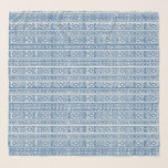 💙 "Greek Chic" Chiffon Scarf<br><div class="desc">💙 Dimensions: 50" x 50" | Lightweight Chiffon | Bold. Breezy. Hellenistically Fabulous. Wrap yourself in timeless geometry with the “Greek Chic” Scarf, featuring a striking blue-and-white Greek key pattern that says, “I enjoy ancient history… and a good espresso martini.” At 50" x 50", it’s generously sized for all your...</div>