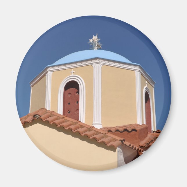 Greek church magnet (Front)