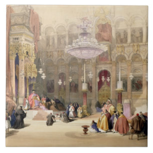 Greek Church of the Holy Sepulchre, Jerusalem, Apr Ceramic Tile